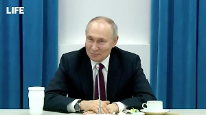 Путин сравнил свой график с водопадом