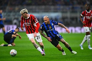 «Милан» разгромил «Интер» со счётом 3:0 и вышел в финал Кубка Италии