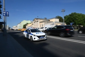 В Петербурге мотоциклист скончался после столкновения с полицейской машиной