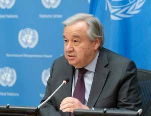 Генсек ООН Гутерриш выразил обеспокоенность атаками украинских БПЛА по России