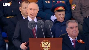 Речь Путина на Параде Победы продлилась 10 минут