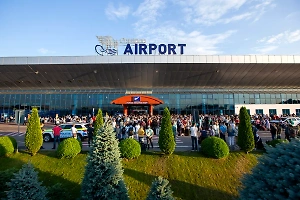 Сбои в электроснабжении на Украине повлияли на работу аэропорта Кишинёва