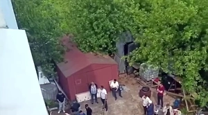 Подмосковный Курбан-байрам: Разделка коровы во дворе многоэтажки попала на видео