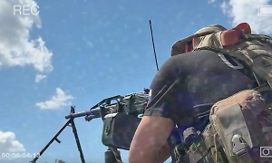 Гладков показал, как сбивали дроны, нацелившиеся на здание суда в Белгороде