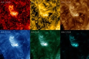 На Солнце произошла новая вспышка — сильнейшая из пяти августовских класса М