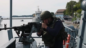 Балтийский флот на учениях Запад-2025 отразил атаку беспилотных катеров