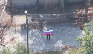 Наши в центре Купянска: Опубликовано видео с российского дрона