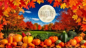 Урожай посреди осени: Лунный календарь садовода и огородника на октябрь 2025 года со списком работ