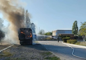 Дроны ВСУ дважды пытались убить электриков во время ремонта ЛЭП в Энергодаре
