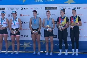 Российские гребцы взяли золото и серебро молодёжного чемпионата Европы в Чехии