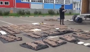 Полтонны наркотиков нашли полицейские в катушках с кабелем в Подмосковье