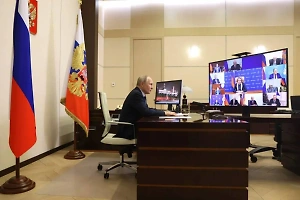 Путин провёл оперативное совещание с Совбезом РФ о мерах безопасности 9 мая