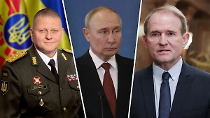 Дубинский назвал Медведчука и Залужного кандидатами Путина на пост главы Украины