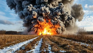 Россия сбросила полуторатонную авиабомбу на бункер ВСУ под Херсоном с помощью нового дрона «Мерлин»