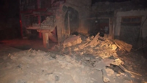 Число жертв землетрясения на северо-западе Китая выросло до 116 человек