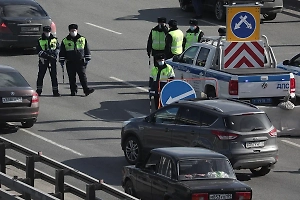 Два человека заживо сгорели в машине после жёсткой аварии на МКАД