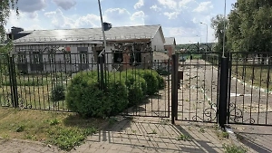 Снаряд ВСУ угодил прямо в школу в белгородском селе