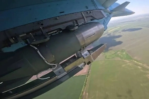 Российская авиация уничтожила опорный пункт ВСУ авиабомбами ФАБ-500