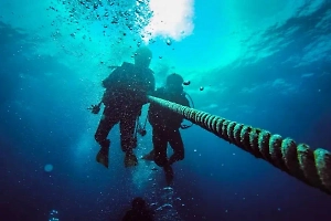 Древний затонувший корабль с сотнями амфор случайно обнаружили на дне моря