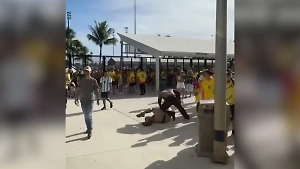 Финал Кубка Америки перенесли из-за давки у стадиона