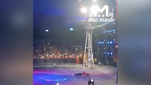 Цирковой акробат, сорвавшийся вниз головой в Ростове, умер в больнице