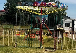 В Дагестане обрушился аттракцион, на котором катались дети