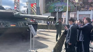 Трофейную технику из зоны СВО выставили на форуме "Армия"