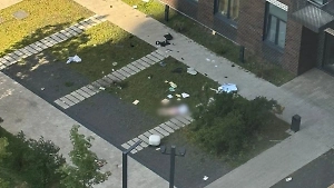 Обезумевший москвич мог сначала выкинуть из окна дочь, а потом толкнуть жену