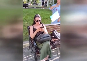 Львовская чиновница публично унизила гимн Украины