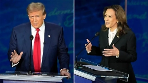 Стало известно, сколько раз Трамп и Харрис упомянули Путина на предвыборных дебатах