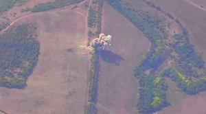 "Краснополь" испепелил боевую машину РСЗО Vampire с экипажем ВСУ в момент стрельбы