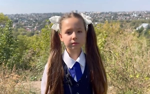 Школьница из Курска сочинила трогательный стих, посвящённый детям из приграничья