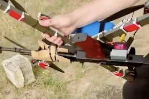 ВСУ похвастались очередной «чудо-разработкой» — летающим АК-74 