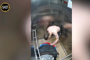 Кровавая бойня в лифте муринской многоэтажки в Ленобласти попала на видео
