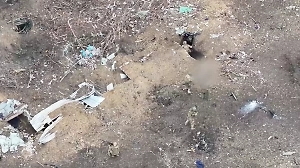 Минобороны опубликовало видео сдачи в плен бойцов ВСУ на Запорожском направлении