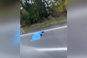 Автобус украинских военкомов насмерть сбил бабушку под Луцком