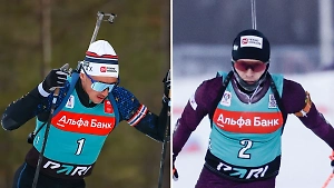 Российские биатлонисты определили победителя с помощью игры «Камень, ножницы, бумага»