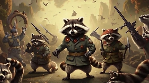 Городок в Германии взвыл от нашествия енотов, а виноват оказался Гитлер