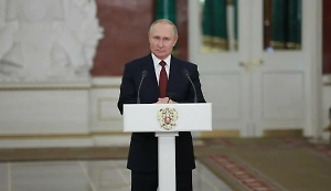 «Его невозможно победить»: Речь Путина в Кремле взбесила Британию