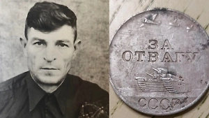 Утерянная медаль «За отвагу» из тамбовского леса вернулась в семью фронтовика спустя 80 лет