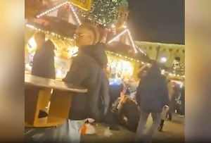 Водитель въехал в толпу людей на рождественской ярмарке в немецком Магдебурге