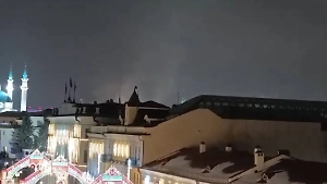 Очевидцы сообщили о сильном задымлении на территории Казанского Кремля