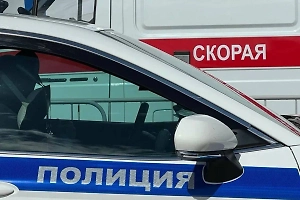 «Газель» загорелась в результате массового ДТП на МКАД