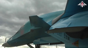 Экипаж Су-34 разбил бомбами с УМПК украинский опорник в курском приграничье