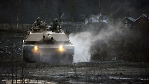 В Кремле оценили уничтожение первого "Абрамса" в зоне СВО