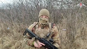 Российский штурмовик поделился эмоциями от установки флага на Администрации Авдеевки