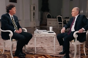 Путин объяснил Карлсону, почему Россия отреагировала на ситуацию в Донбассе