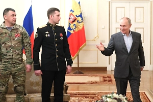 Путин похвалил наших бойцов, которые "здорово воюют" на Северском направлении