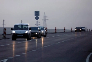 На участке трассы "Таврида" в районе Феодосии запустили реверсивное движение