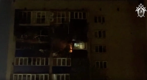 СК показал видео воздушной тревоги в Курске и обещал покарать командиров ВСУ за теракт